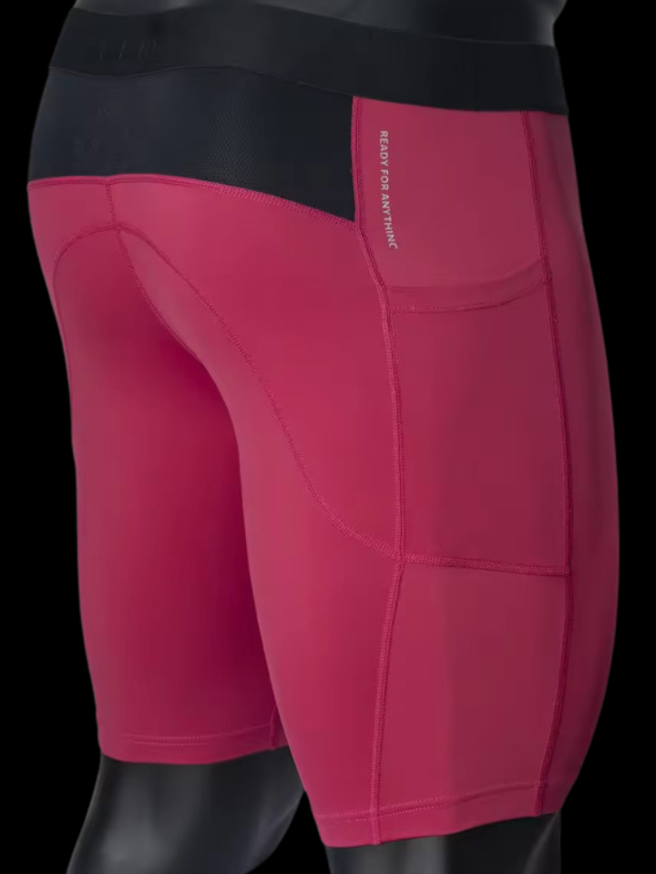 Pink Compression Shorts
