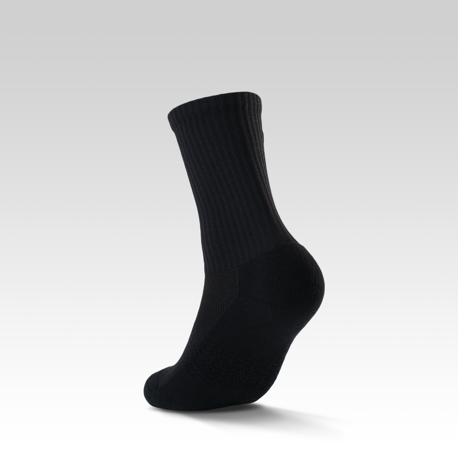 Elite Black Red On Socks